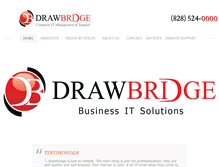 Tablet Screenshot of drawbridgeit.com